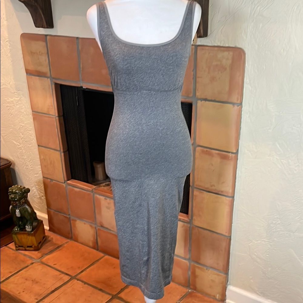 Shapell X Tank Style BodyCon Midi Shapewear Dress, size M/L